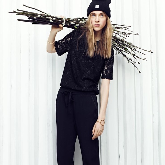 madewell black beanie